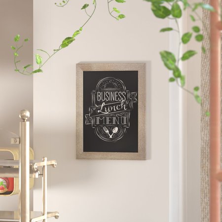 FLASH FURNITURE 18 x 24 Weathered Magnetic Hanging Chalkboard HGWA-GDIS-CRE8-854315-GG